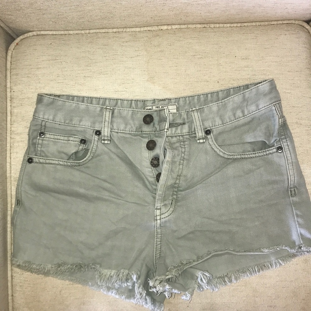 Free people shorts size 26